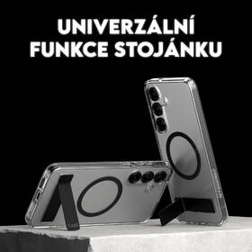 Kryt na mobil PanzerGlass CARE Kickstand Qi na Samsung Galaxy S25+ čierny/priehľadný

 obrázok produktu 7 z 9
