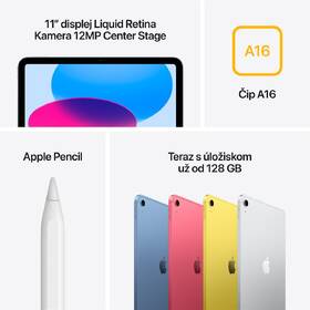 Tablet Apple 11" (2025) Wi-Fi + Cellular 128GB - strieborný 

 obrázok produktu 7 z 8