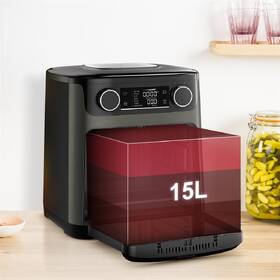 Fritéza teplovzdušná Tefal FW5558E0 Easy Fry 15 l čierna

 obrázok produktu 4 z 6