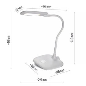 Stolná lampa EMOS STELLA biela

 obrázok produktu 5 z 7