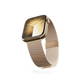 Remienok Epico Strap Milanese+ na Apple Watch 42/44/45/49mm zlatý

 obrázok produktu 2 z 3