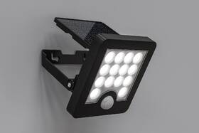 Reflektor Top Light Heleon, solárne, PIR, 5W, 4000K, 3 fukčné režimy čierne

 obrázok produktu 3 z 4