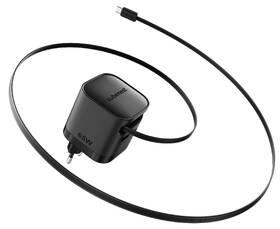 Nabíjačka do siete Cubenest PD GaN 65W 1xUSB-C/1xUSB-A čierna

 obrázok produktu 4 z 11