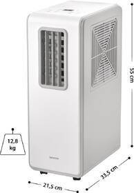 Mobilná klimatizácia Sencor SAC ST0180C, 1 800 BTU, SPOT (500 W) biela

 obrázok produktu 1 z 17