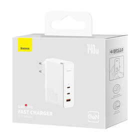 Nabíjačka do siete Baseus GaN5 Pro, 2x USB-C + USB-A 140W biela

 obrázok produktu 10 z 10