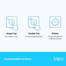 Stmievač TP-Link Tapo S200D, šikovný stmievač svetla 

 obrázok produktu 3 z 7