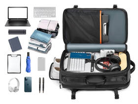 Batoh na notebook MYBALO Traveler 3v1 čierny

 obrázok produktu 3 z 13