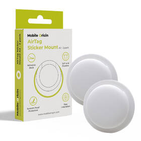 Puzdro Mobile Origin AirTag Sticker Mount A2 (2 ks) biele

 obrázok produktu 4 z 4