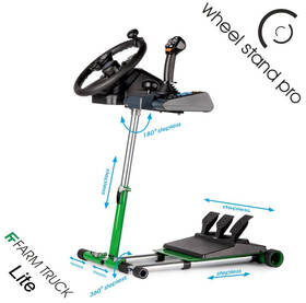 Stojan pre volant Wheel Stand Pro Farm Truck Lite V3 čierny/zelený

 obrázok produktu 1 z 3