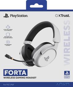 Headset Trust GXT 499W Forta Wireless Gaming Headset PS5 biela

 obrázok produktu 9 z 9
