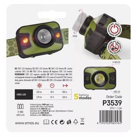 Čelovka EMOS P3539, CREE LED, 330 lm, 200 m, 3x AAA 

 obrázok produktu 10 z 10