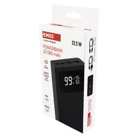 Powerbank EMOS BetaQ 20, 20 000 mAh, 22,5 W čierny

 obrázok produktu 11 z 11