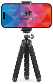 Držiak na mobil Connect IT Mini Tripod set čierny

 obrázok produktu 4 z 7