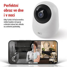IP kamera EMOS GoSmart IP-220W Wi-Fi biela

 obrázok produktu 13 z 18