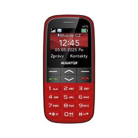 Mobilný telefón Aligator A770 Senior červený

 obrázok produktu 1 z 7