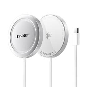 Bezdrôtová nabíjačka Essager magnetická Qi2 15W biela

 obrázok produktu 2 z 3