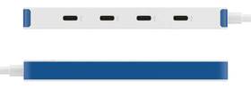 USB Hub HyperDrive Flex 4 Port USB-C biely/modrý

 obrázok produktu 4 z 6