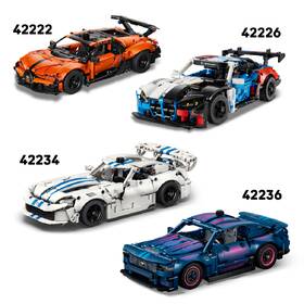 Stavebnica LEGO® Technic 42235 Auto Ferrari 488 PISTA 

 obrázok produktu 7 z 9