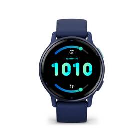 Inteligentné hodinky Garmin vívoactive 5 - Navy / Silicone Band 

 obrázok produktu 2 z 7