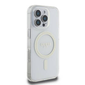 Kryt na mobil Guess IML Glitter Ring MagSafe na Apple iPhone 16 Pro Max priehľadný

 obrázok produktu 2 z 7