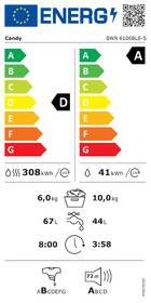 Práčka so sušičkou Candy BWR 6106BL8-S biela

 obrázok produktu 1 z 15