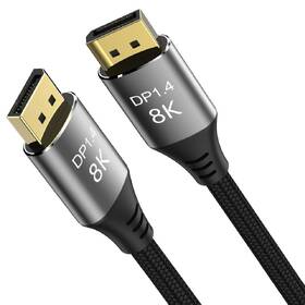 Kábel PremiumCord DisplayPort 1.4, 32,4 Gbit/s, 8K, 5 m čierny

 obrázok produktu 1 z 19