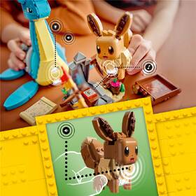 Stavebnica LEGO® Pokémon™ 72162 SMART Play™: Eevee a Lapras – hľadanie pokladu 

 obrázok produktu 4 z 9