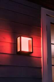 Nástenné svietidlo Philips Impress White and Color Ambiance, nástenné štvorcové čierne

 obrázok produktu 6 z 7