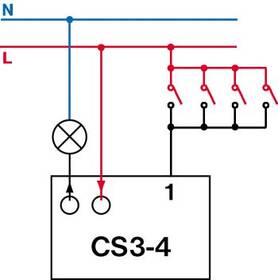 Spínač časový Elektrobock CS3-4 pod vypínač 

 obrázok produktu 5 z 5