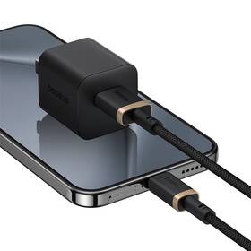 Kábel Baseus Dura USB/USB-C, 60W, 1m čierny/zlatý

 obrázok produktu 4 z 16