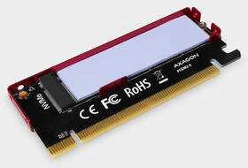 Adaptér Axagon PCEM2-S, PCIe x16 - M.2 NVMe M-key červený

 obrázok produktu 4 z 5