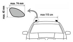 Nosník priečny Compass zamykací hliníkový 120 cm ALU-TOP 

 obrázok produktu 3 z 3