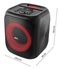 Párty reproduktor JVC XS-EP314B čierny

 obrázok produktu 2 z 12
