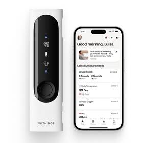 Teplomer Withings BeamO 4-in-1 MultiScan biely

 obrázok produktu 1 z 9