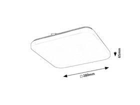 LED stropné svietidlo Rabalux Vendel 75013 biele

 obrázok produktu 4 z 4