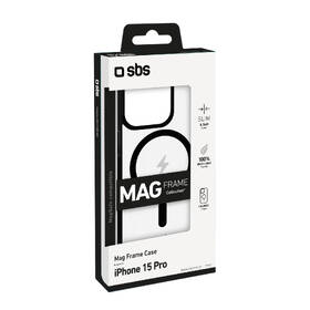 Kryt na mobil SBS Mag Frame s MagSafe na Apple iPhone 15 Pro čierny

 obrázok produktu 1 z 1