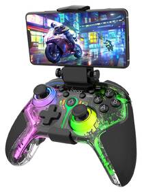 Gamepad iPega 9666TH Bluetooth RGB - Android/iOS/PS3/PS4/PC/NS čierny

 obrázok produktu 3 z 4