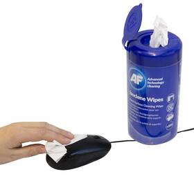Obrúsky čistiace AF IsoClene - impregnované antibakteriálne (100 ks) biele/modré

 obrázok produktu 1 z 1