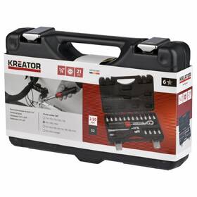Momentový kľúč Kreator KRTH31001 SET (21 ks) 

 obrázok produktu 5 z 5
