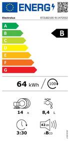 Umývačka riadu Electrolux E72LB210S 

 obrázok produktu 1 z 17