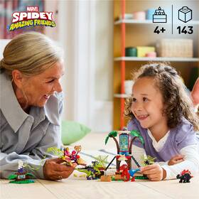 Stavebnica LEGO® Marvel Spidey a jeho fantastickí priatelia  11200 Spidey, Gobby a bitka raptorov v základni na strome 

 obrázok produktu 8 z 9