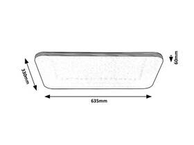 LED stropné svietidlo Rabalux Oscar 3410 biele

 obrázok produktu 3 z 4