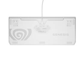Klávesnica Genesis THOR 230, TKL, RGB, Outemu Red, bezdrôtová, US layout biela

 obrázok produktu 5 z 9