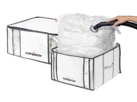 Vákuový úložný box s puzdrom Compactor Life RAN7023, 1× M 125 l, 1 x XXL 210 l, 2 ks 

 obrázok produktu 3 z 9