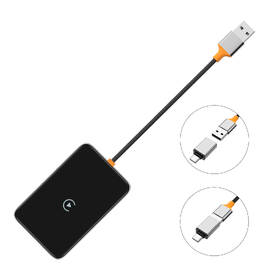 Transmitter CPA CP10, Android Auto, CarPlay čierne/strieborné

 obrázok produktu 1 z 4