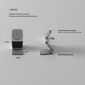 Bezdrôtová nabíjačka Cubenest Qi2.2 3v1 s MagSafe (SQ314 Samsung watch) sivá

 obrázok produktu 11 z 11