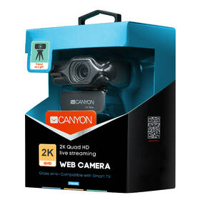 Webkamera Canyon 2K Quad HD 1080p čierna

 obrázok produktu 3 z 3