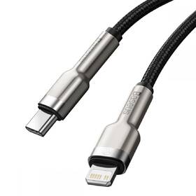 Kábel Baseus Cafule USB-C/Lightning PD 20W, 2m čierny

 obrázok produktu 1 z 1