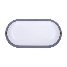 LED stropné svietidlo Solight oválne, 20W, 1500lm, 4000K, IP54 sivé

 obrázok produktu 4 z 9