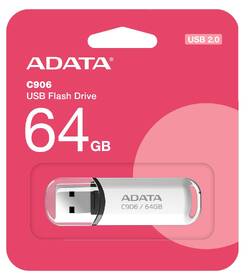 USB flashdisk ADATA C906 64GB biely

 obrázok produktu 1 z 1